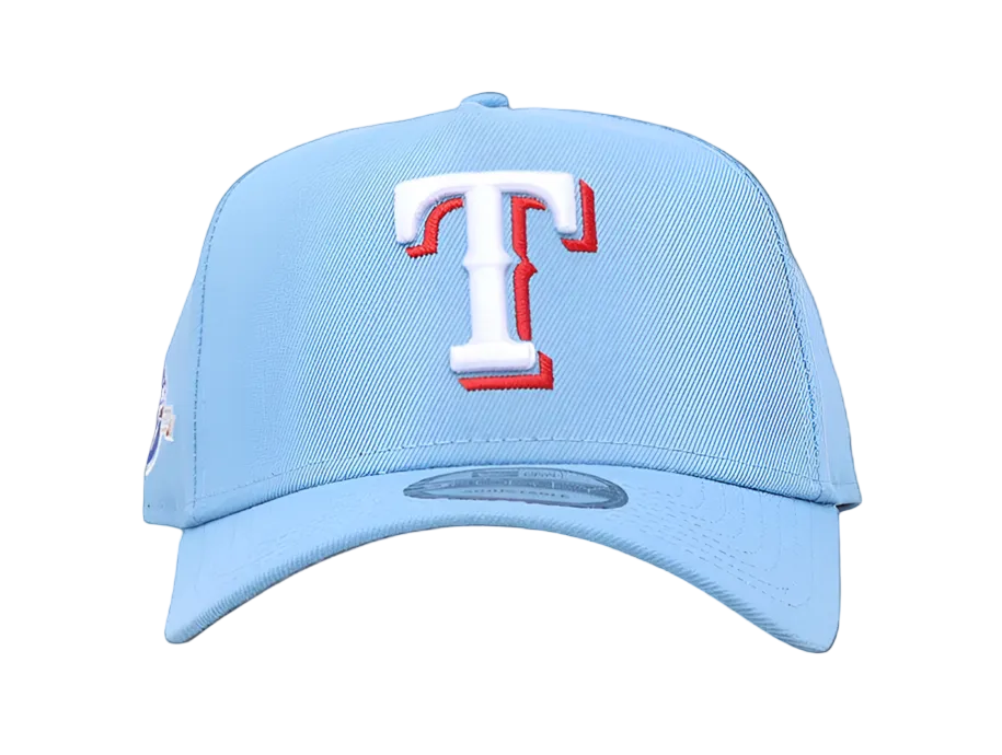 Texas Rangers 'Team Color' 9FORTY A-Frame Snapback