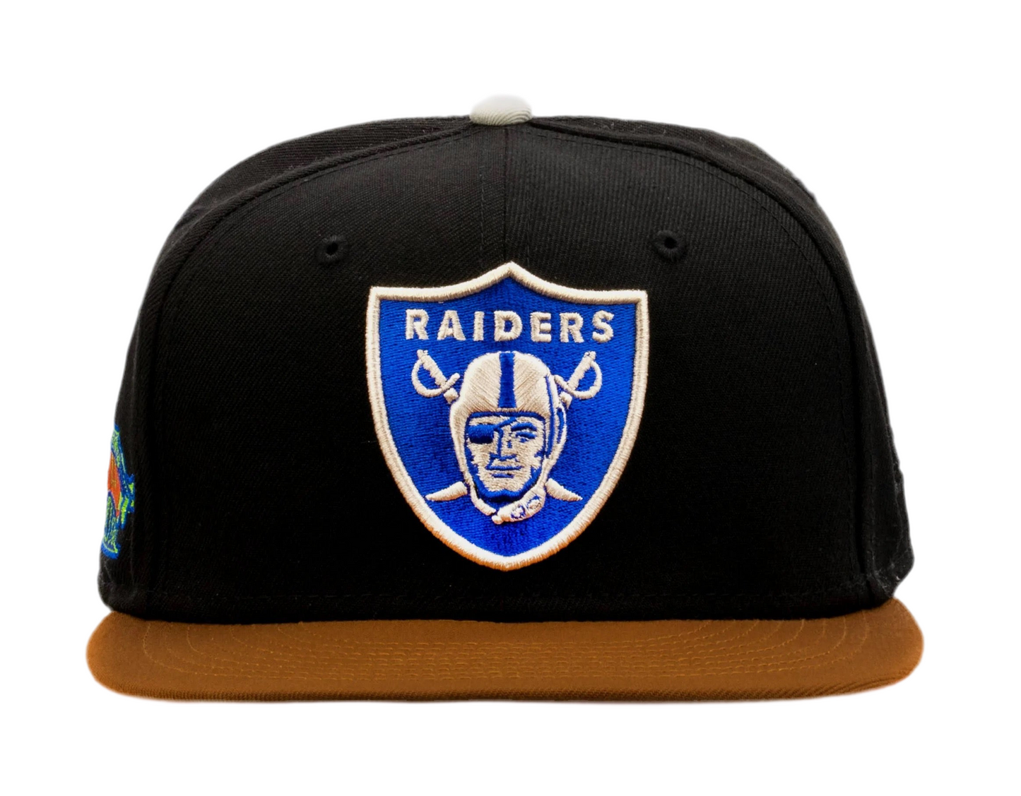 New Era “Gingerbread” Las Vegas Raiders 59FIFTY Fitted Hat (Black/Brown)