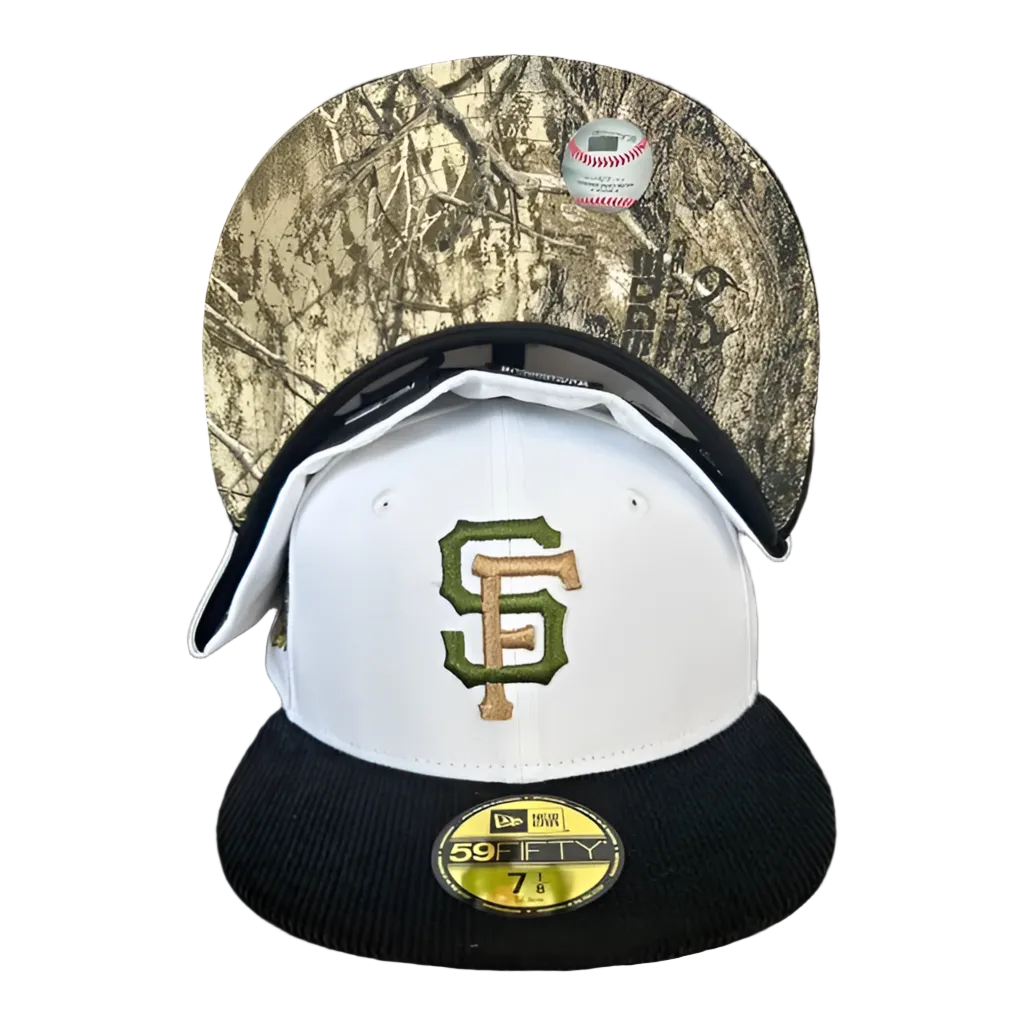 San Francisco Giants "Bad Report Card" Realtree UV New Era 59FIFTY Fitted .