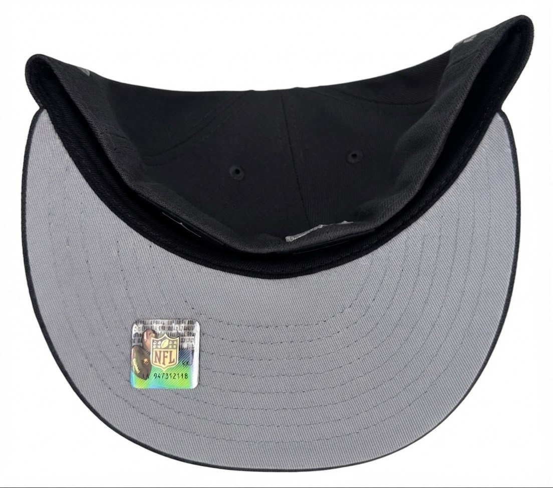 2024 NFL Draft Las Vegas Raiders Fitted Hat New Era 59FIFTY On Stage.