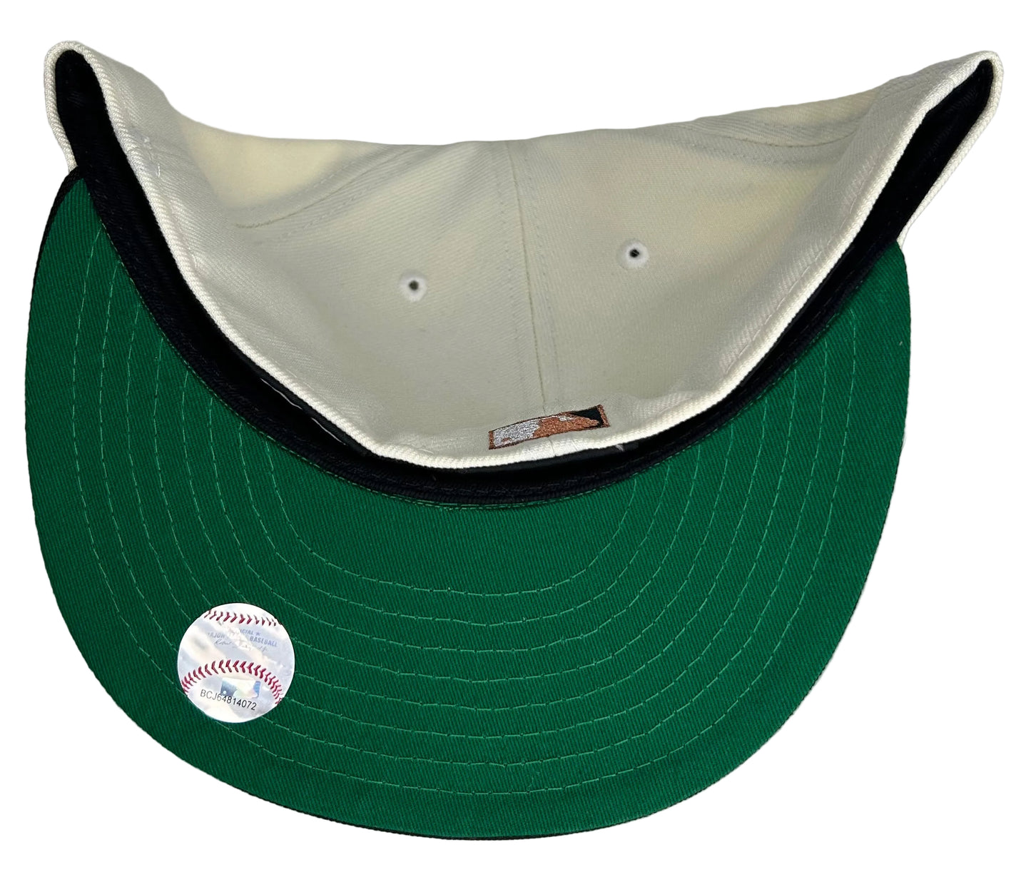 New Era Arizona Diamondbacks Stadium Black Copper Edition 59Fifty Fitted Hat with a 2001 World Series patch.