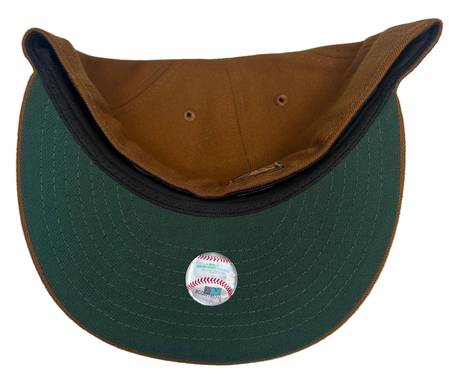 New Era Atlanta Braves 59Fifty fitted hat featuring a 150th Anniversary side patch.