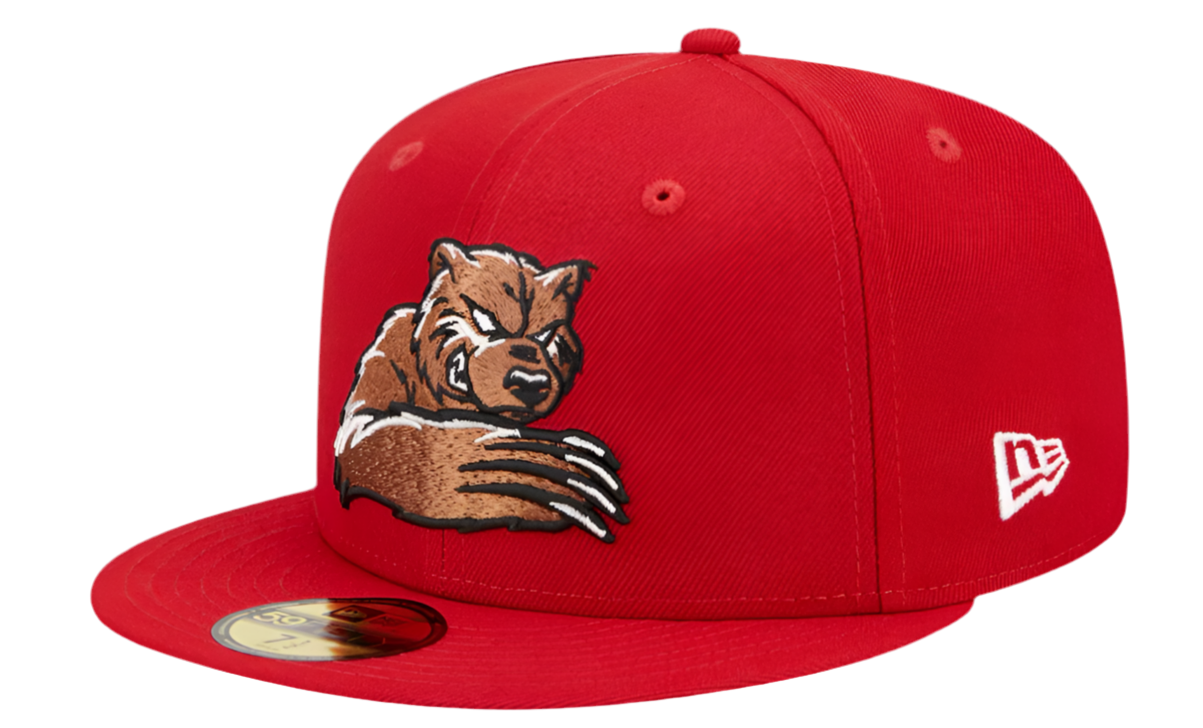 New Era 59Fifty Fresno grizzlies fitted hat.
