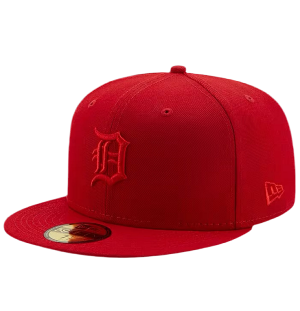 NEW ERA DETROIT TIGERS MENS RED COLOR PACK 59FIFTY CLASSIC FITTED HAT