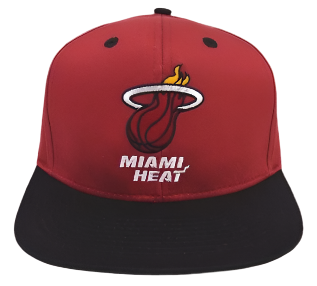 Vintage NBA Miami Heat Snapback Hat by Adidas