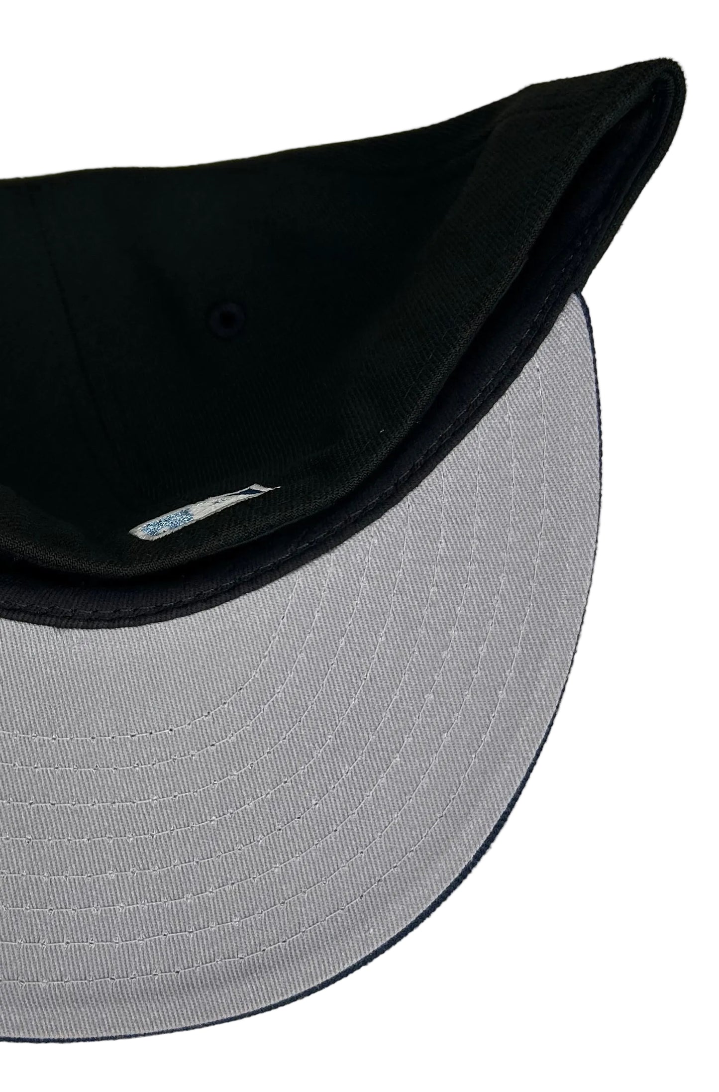 NEW ERA "SAV SCRIPT" OAKLAND ATHLETICS FITTED HAT (OCEANSIDE/BLACK).
