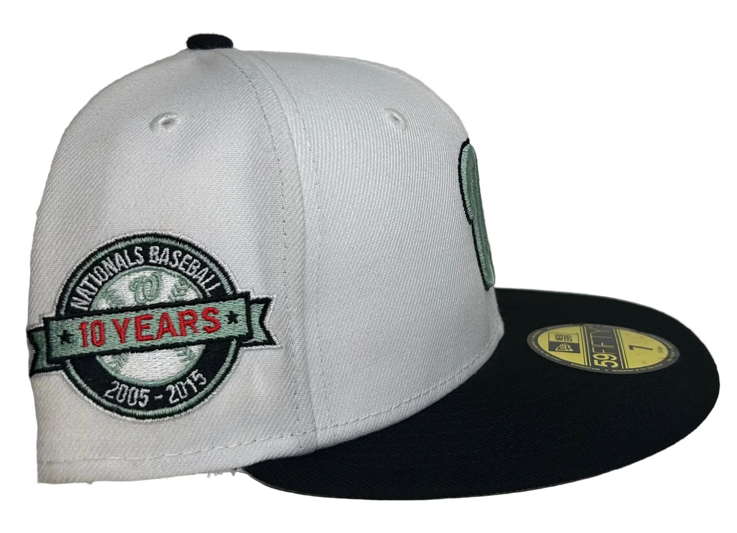 HC Exclusive Aux Pack Washington Nationals 10th Anniversary “Wale” New Era 59Fifty fitted.