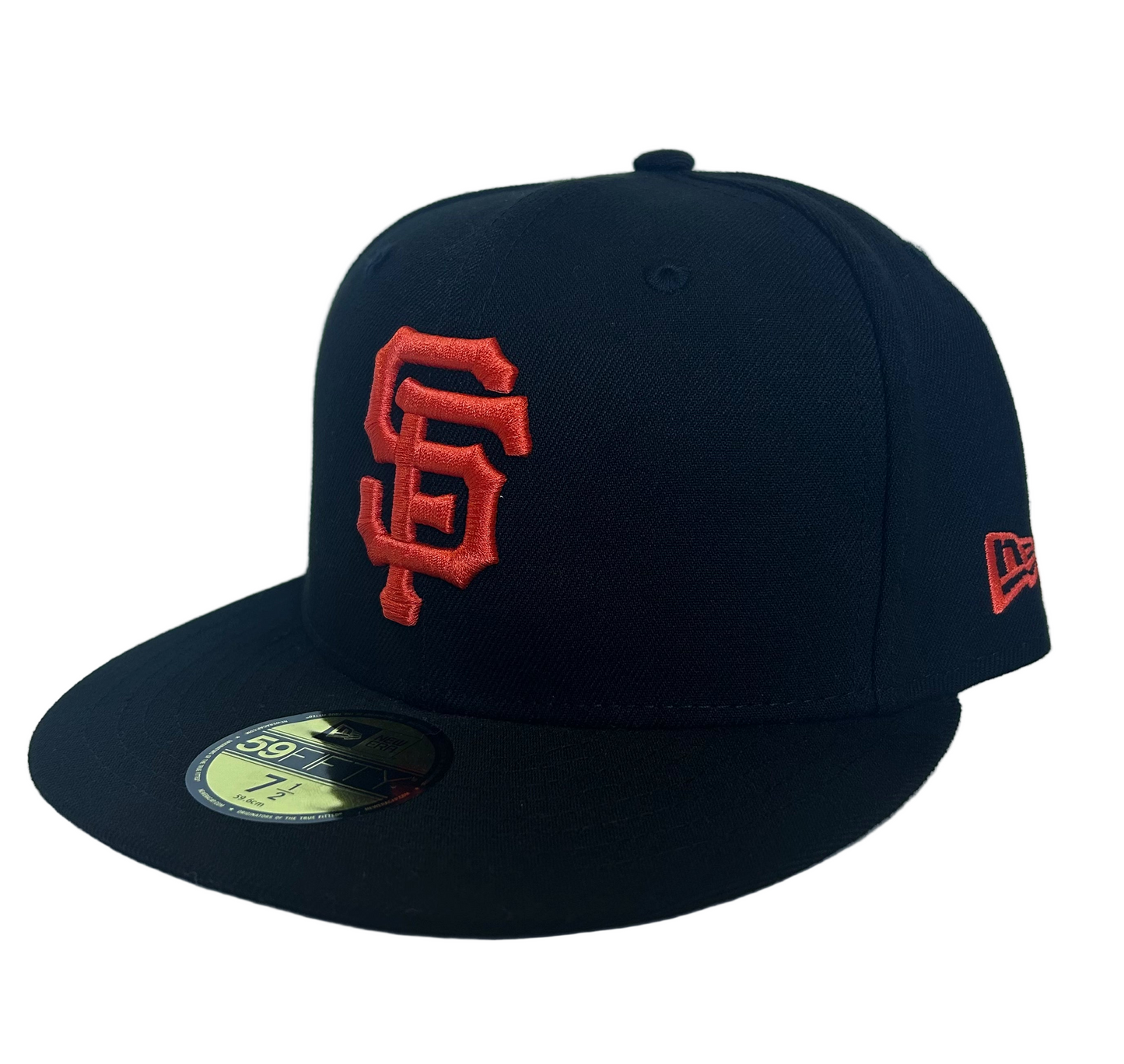 Men's San Francisco Giants New Era Black Game Authentic Collection On-Field 59FIFTY Fitted Hat