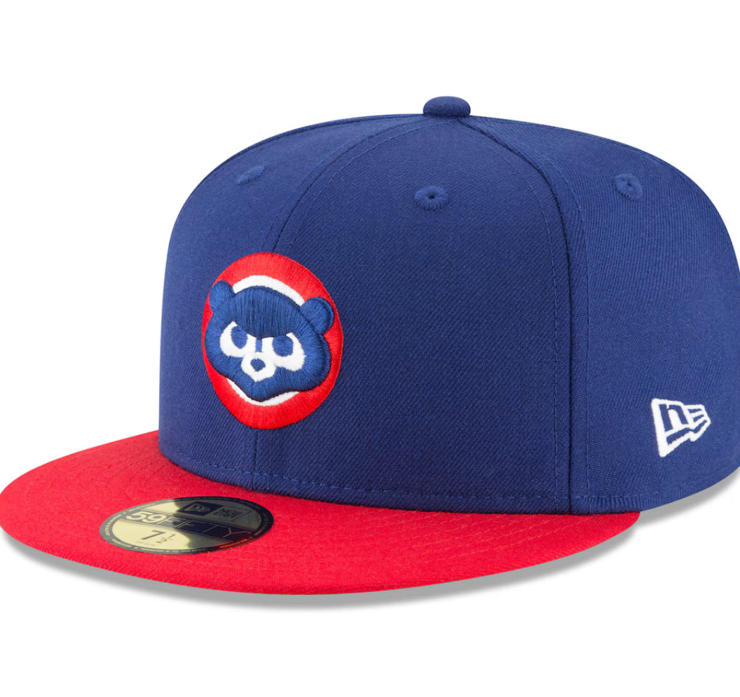 Chicago Cubs New Era Cooperstown Collection Wool 59FIFTY Fitted Hat - Royal