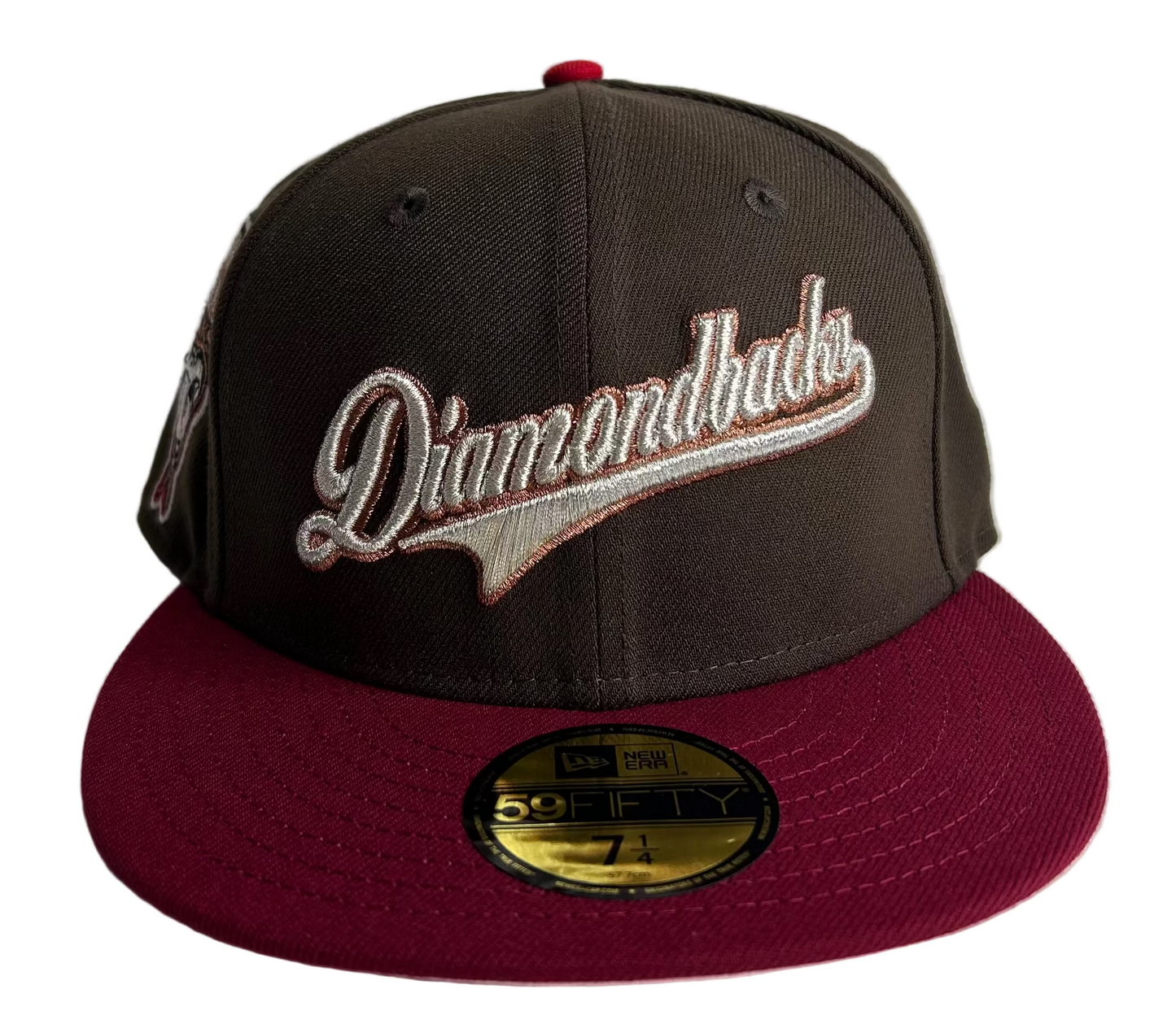 New Era 59Fifty Arizona Diamondbacks “GITD Rushmore” Pink UV fitted Hat.