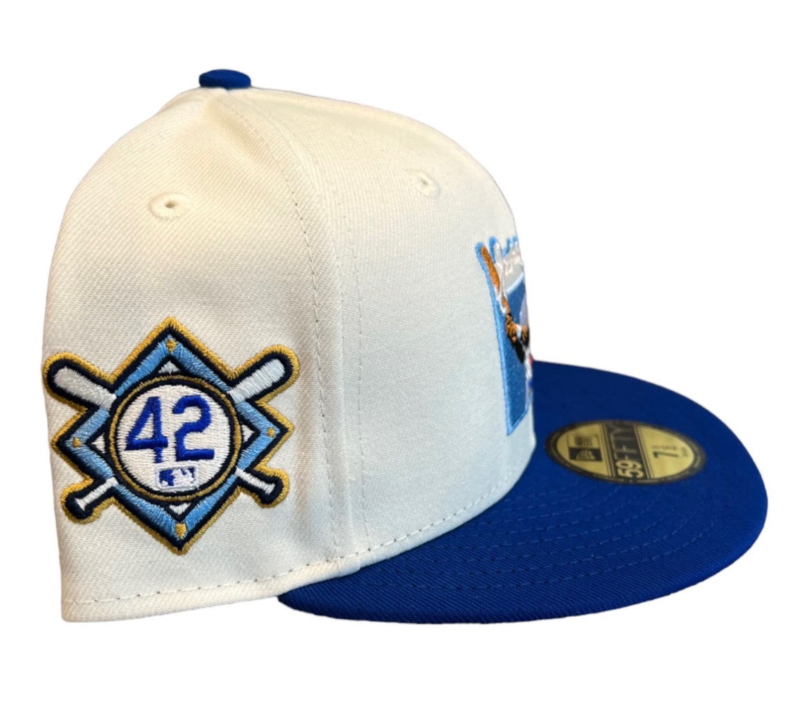 New Era Brooklyn Dodgers 59FIFTY Fitted Hat Cap 75 Years Of Jackie.