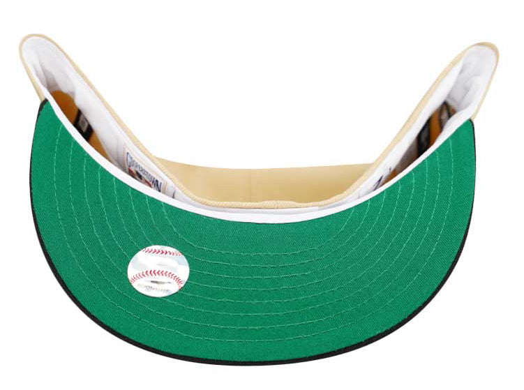 NEW ERA LOS ANGELES ANGELS 35TH ANNIVERSARY VEGAS THROWBACK TWO TONE EDITION 59FIFTY FITTED HAT.