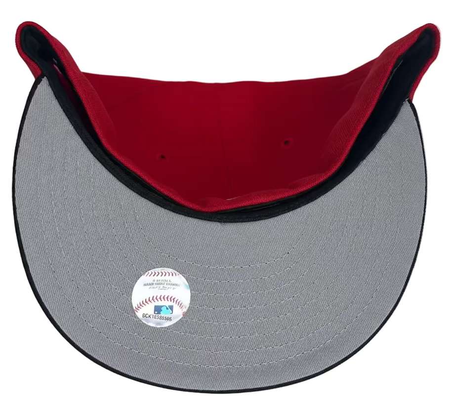 New Era 59FIFTY Arizona Diamondbacks fitted hat, featuring a script logo on the front and a 1998 inaugural season patch on the side.