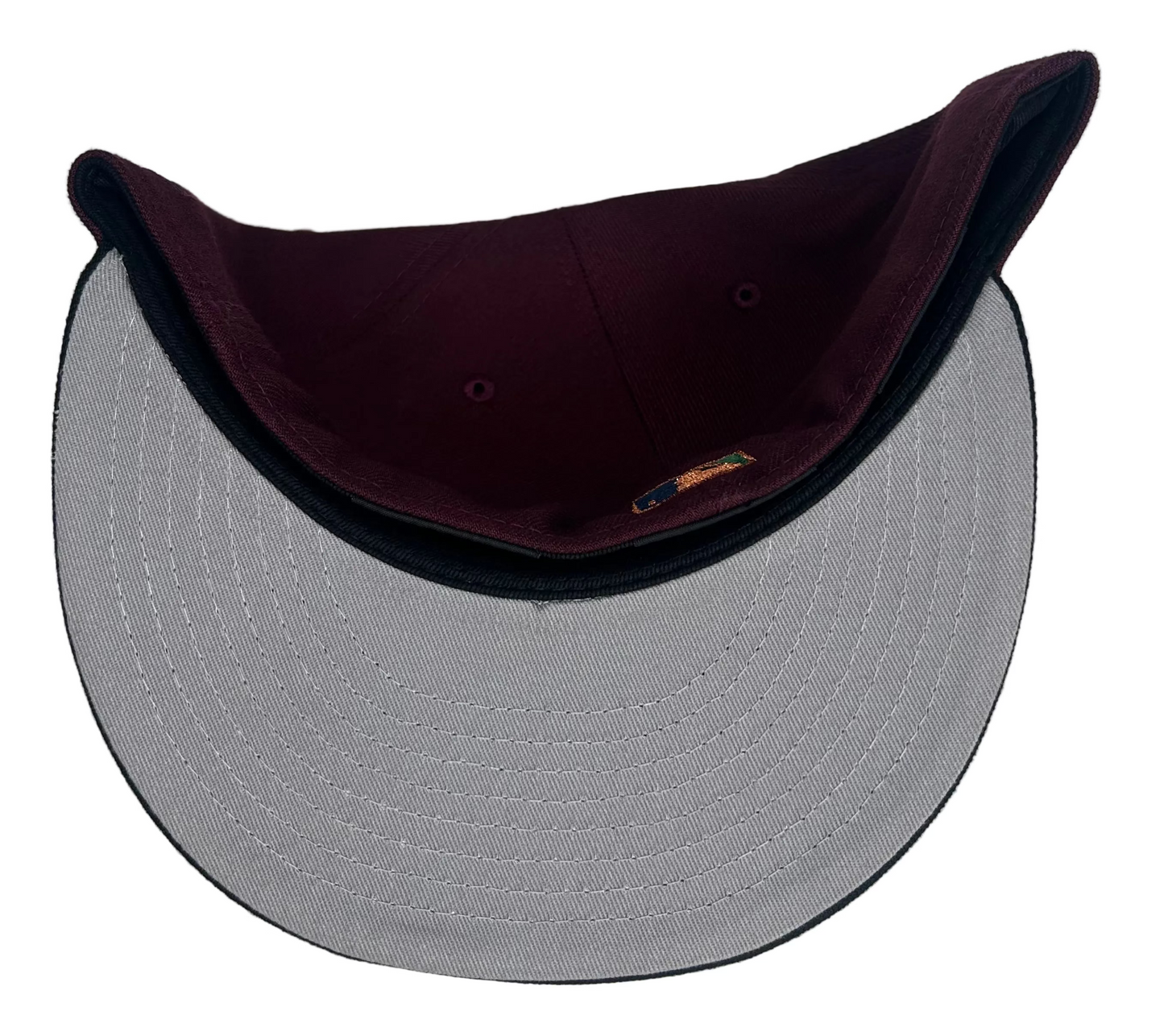 New Era Washington Nationals Transmission 59FIFTY Maroon/Black Manchester Fitted Hat.