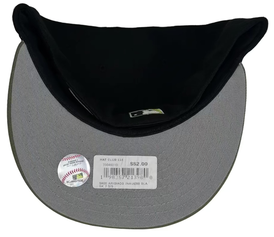 New Era 59Fifty Arizona Diamondbacks HC Exclusive “Olive Martini” Fitted Hat.