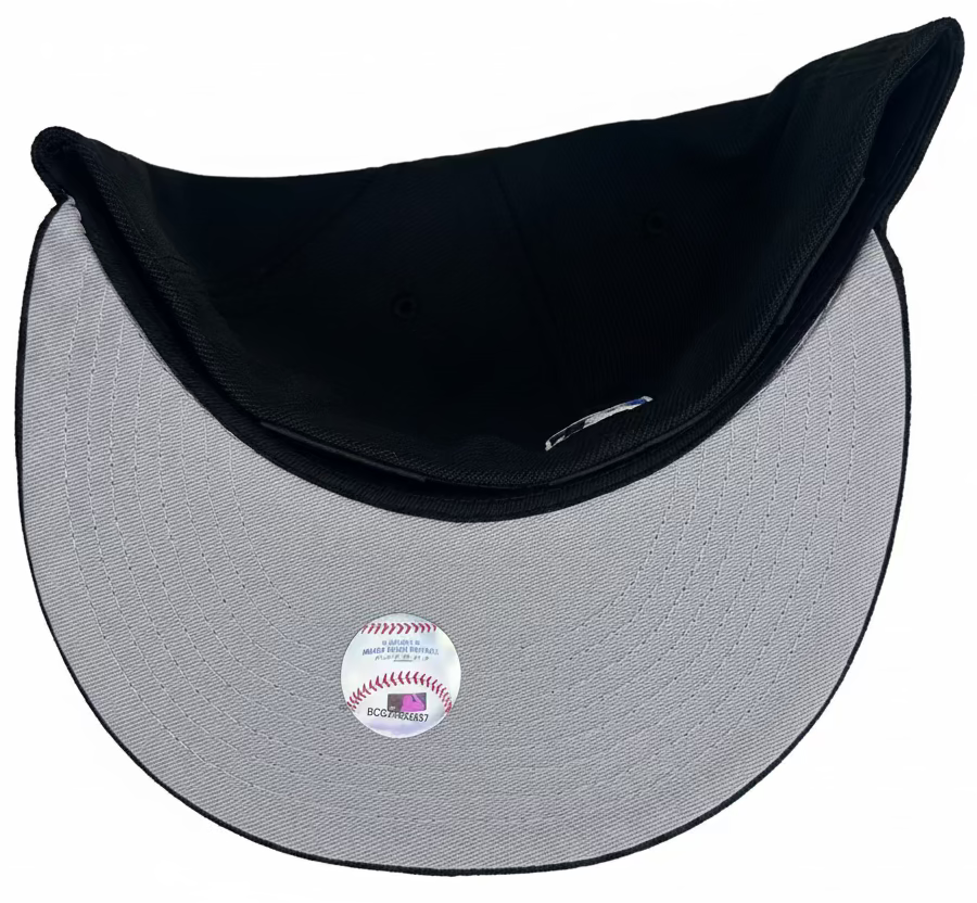 New Era Philadelphia Athletics 1929 World Series black and blue 59Fifty fitted hat.