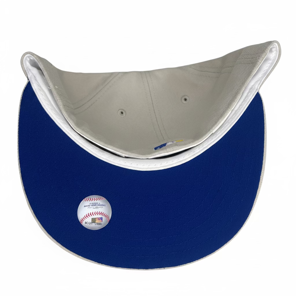 NEW ERA SEATTLE MARINERS 40TH ANNIVERSARY CREAM EDITION 59FIFTY FITTED HAT.