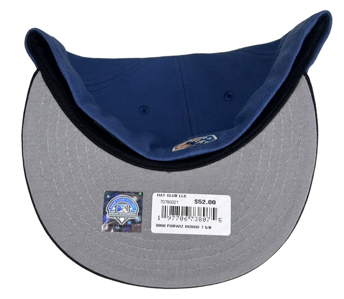 New Era 59Fifty fitted cap features an embroidered Fort Wayne Wizards logo patch.