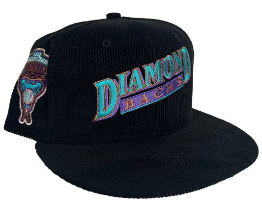 New Era Arizona Diamondbacks Inaugural Season 1998 Corduroy Edition 59Fifty fitted hat.