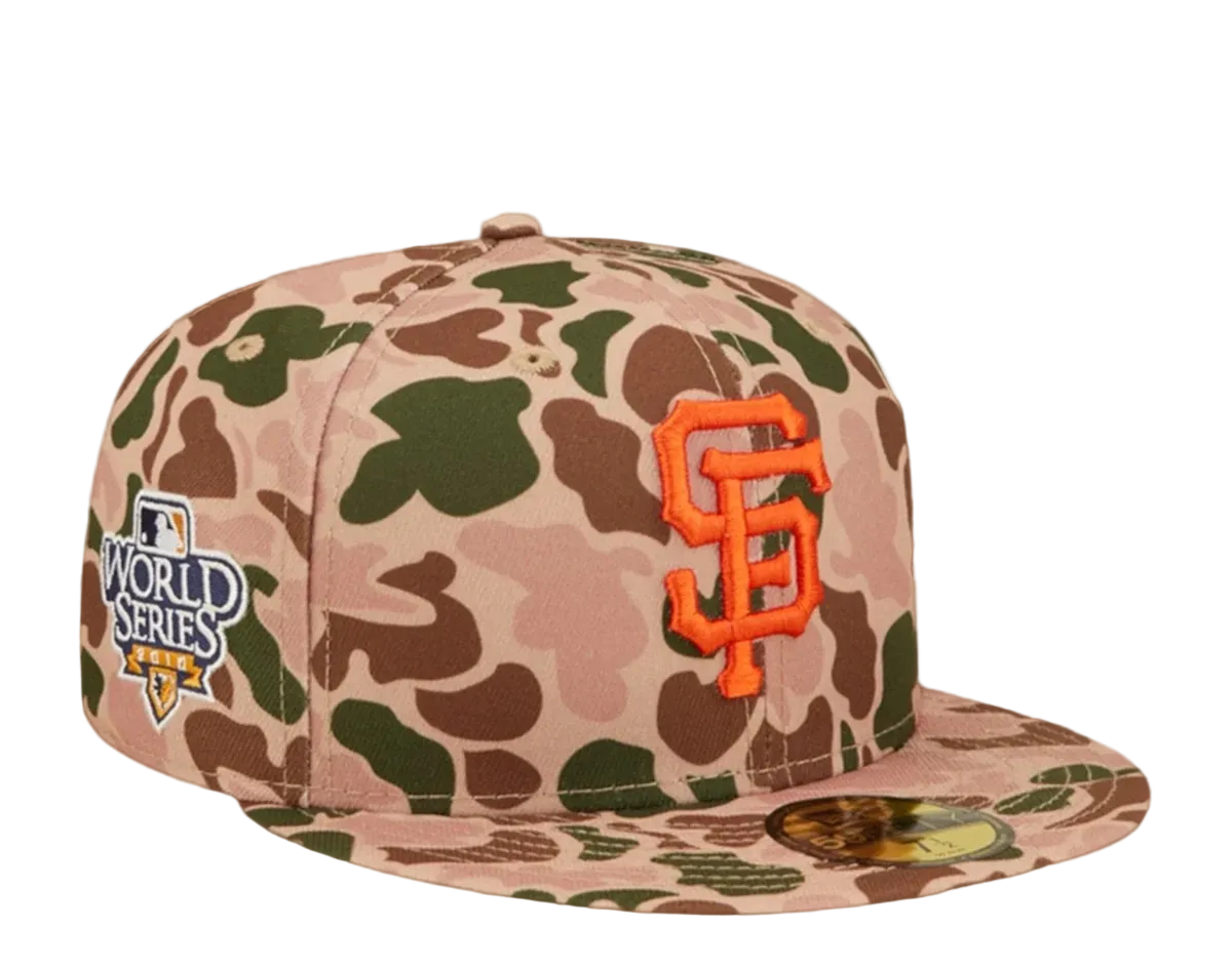 NEW ERA 59FIFTY MLB SAN FRANCISCO GIANTS DUCK CAMO FITTED HAT
