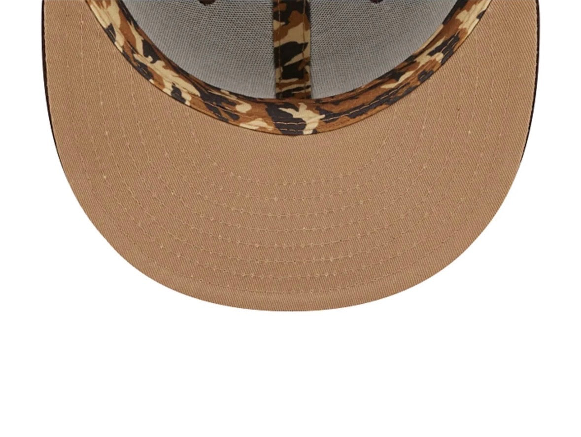 New Era San Diego Padres Monocamo Pack Camo Sweatband Brown/Tan UV 59FIFTY Hat