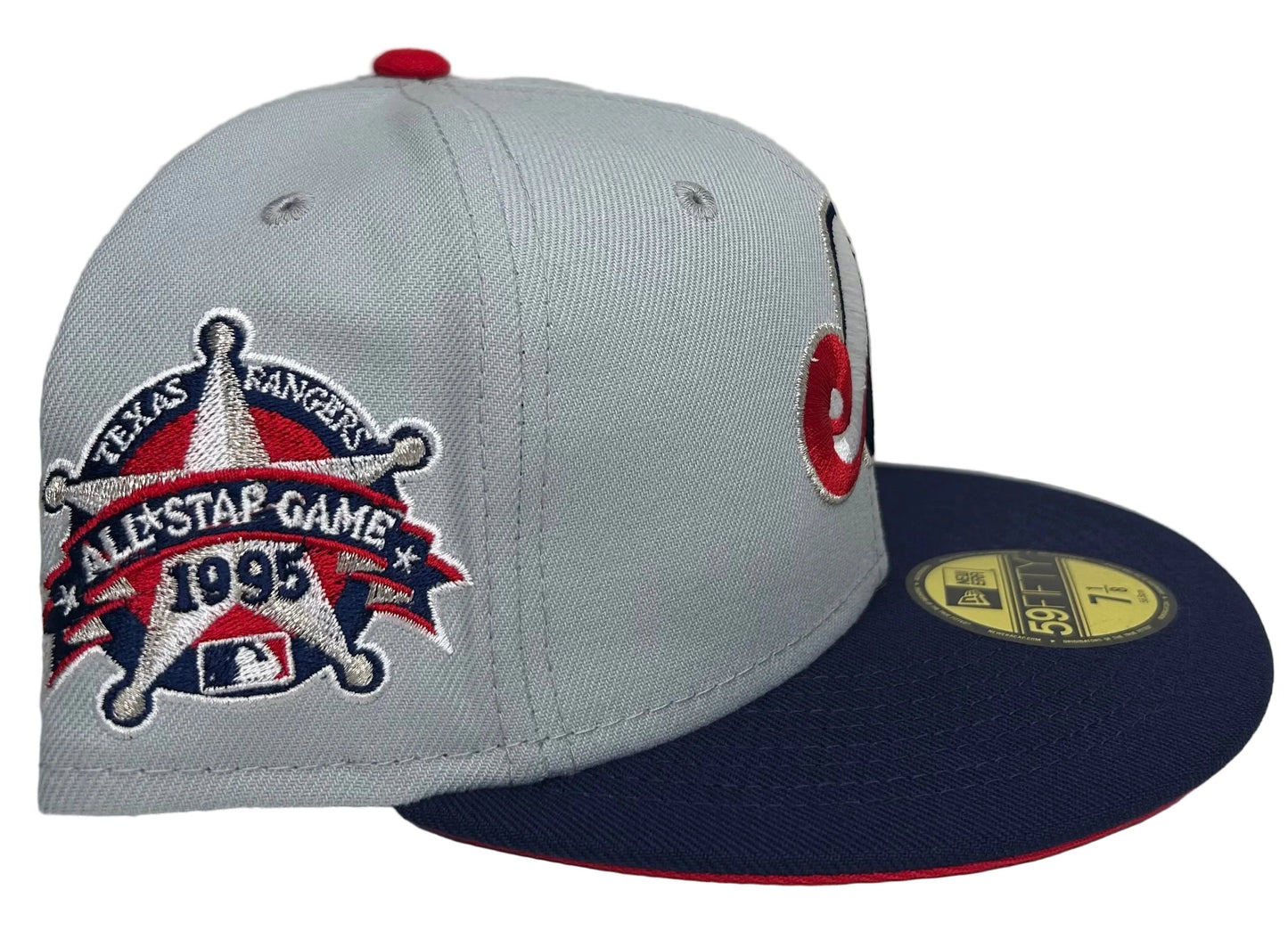 Montreal Expos Harmony 59FIFTY All Star Game 1995 Snow Grey/Navy/Red Fitted.