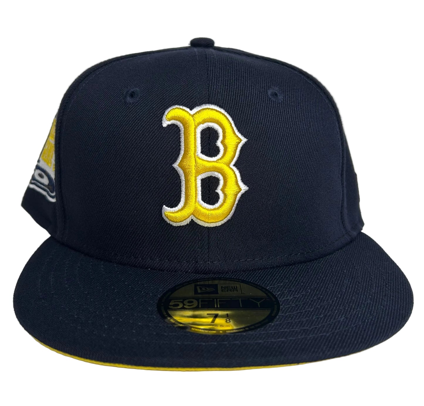 New Era Boston Red Sox 1999 ASG Side Patch (Navy/ Yellow) 59FIFTY Fitted Hat. 