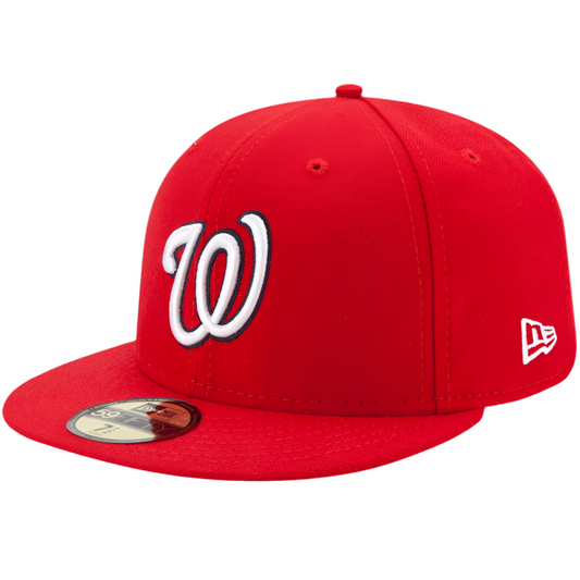 Men's Washington Nationals New Era Red Game Authentic Collection On-Field 59FIFTY Fitted Hat