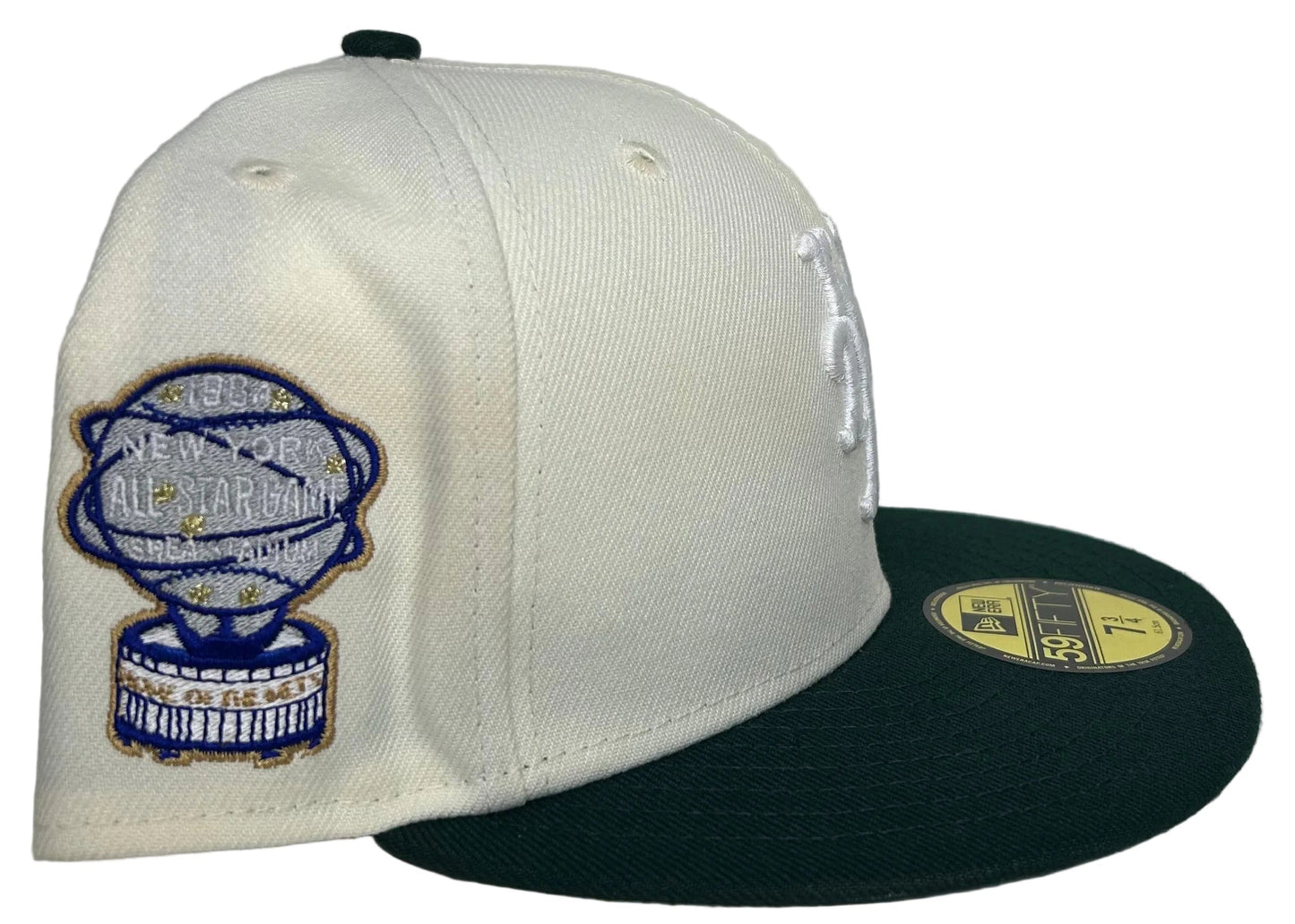 All the right Rushmore New York Mets bearded goose collab 1964 all star game patch New Era 59Fifty fitted Hat.