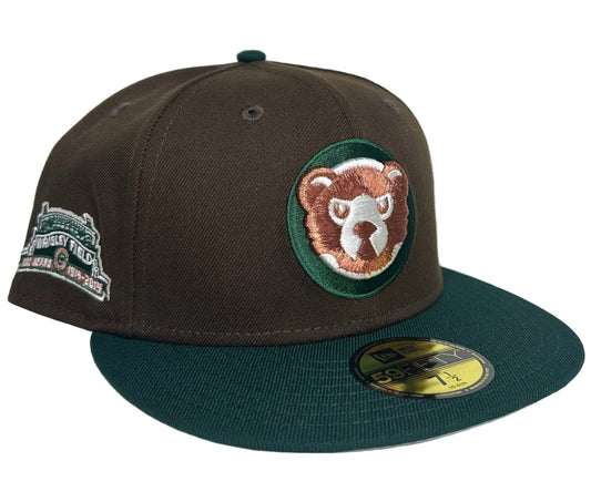 New Era 59FIFTY Chicago Cubs 100 Years at Wrigley Field Anniversary Fitted Hat.