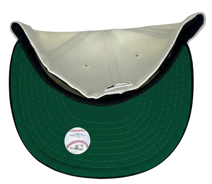New Era San Francisco Giants "Retro Patch"  2010 WS 59FIFTY fitted hat in cream & black.