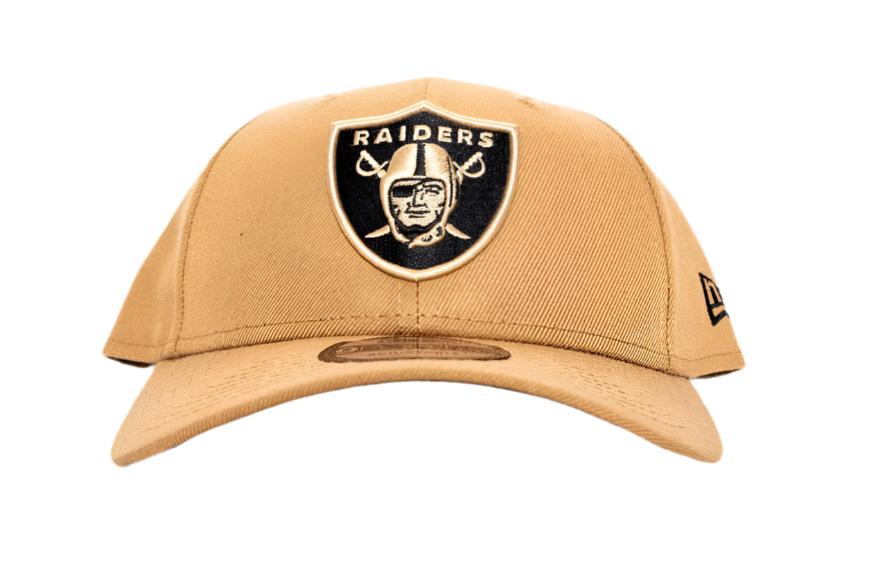 LV Raiders Khaki 9Forty Adjustable Hat Strapback