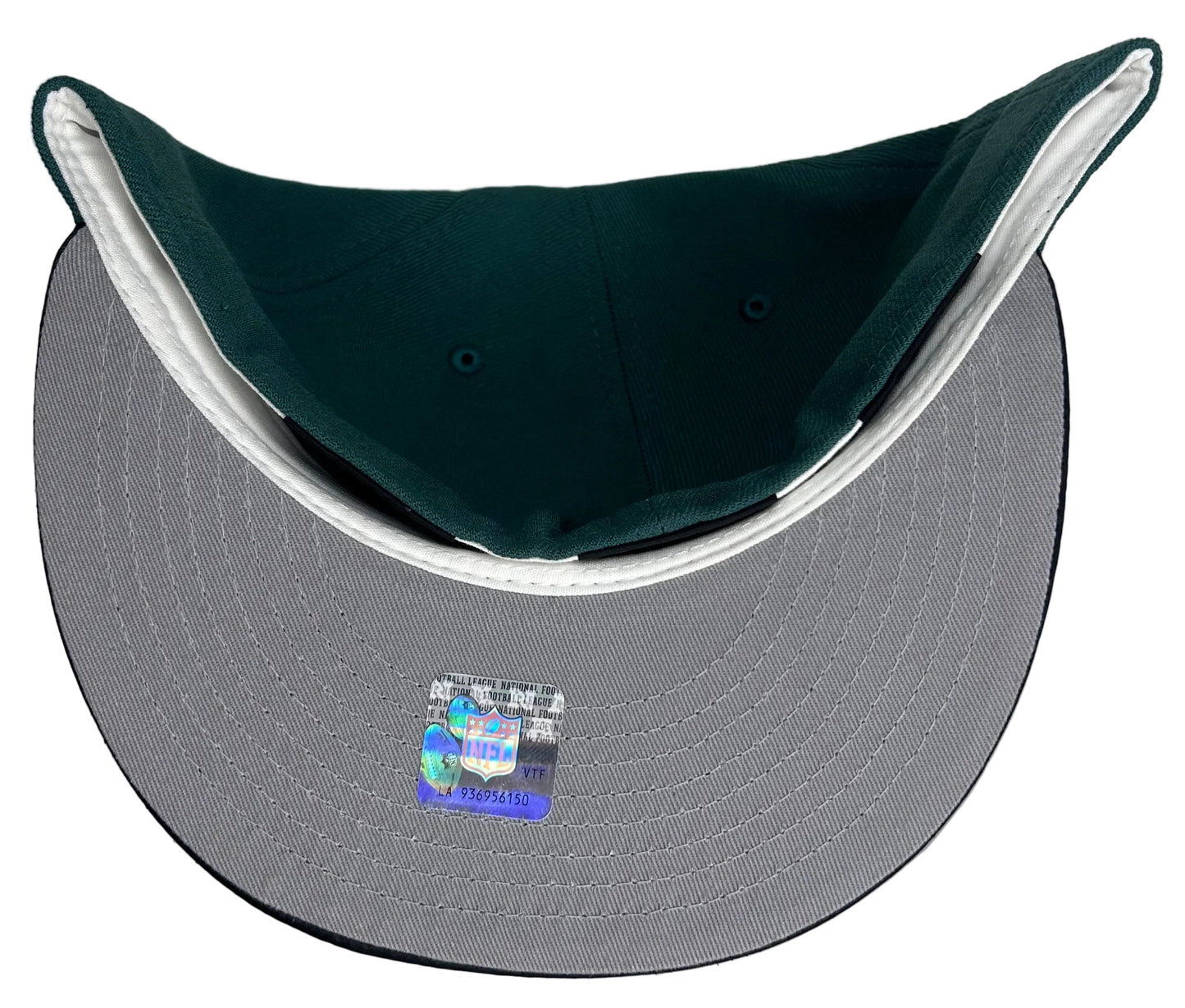 Philadelphia Eagles New Era 59FIFTY fitted hat featuring a special 1996 Draft side patch.