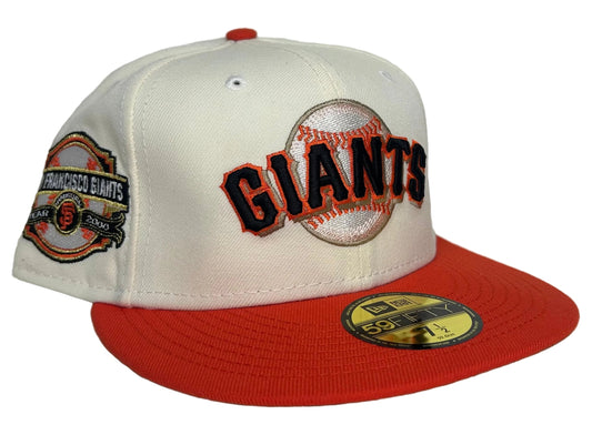 New Era San Francisco Giants 59FIFTY fitted cap featuring a 2000 year side patch.