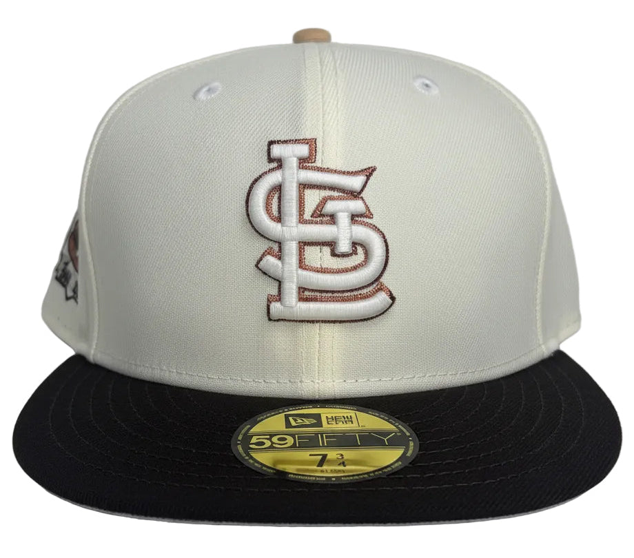 St. Louis Cardinals 2-Tone W/ a  Busch Stadium Final Season Patch New Era 59fifty Hat.