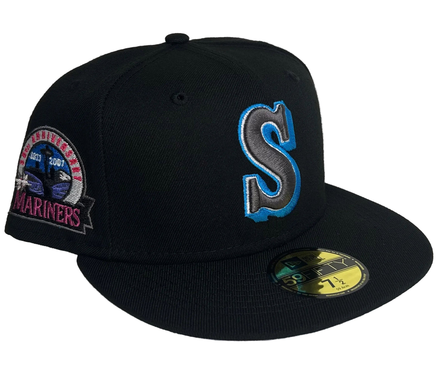 New Era Seattle Mariners  “Stargazer” Collection 30th Anniversary 59Fifty Fitted Hat.