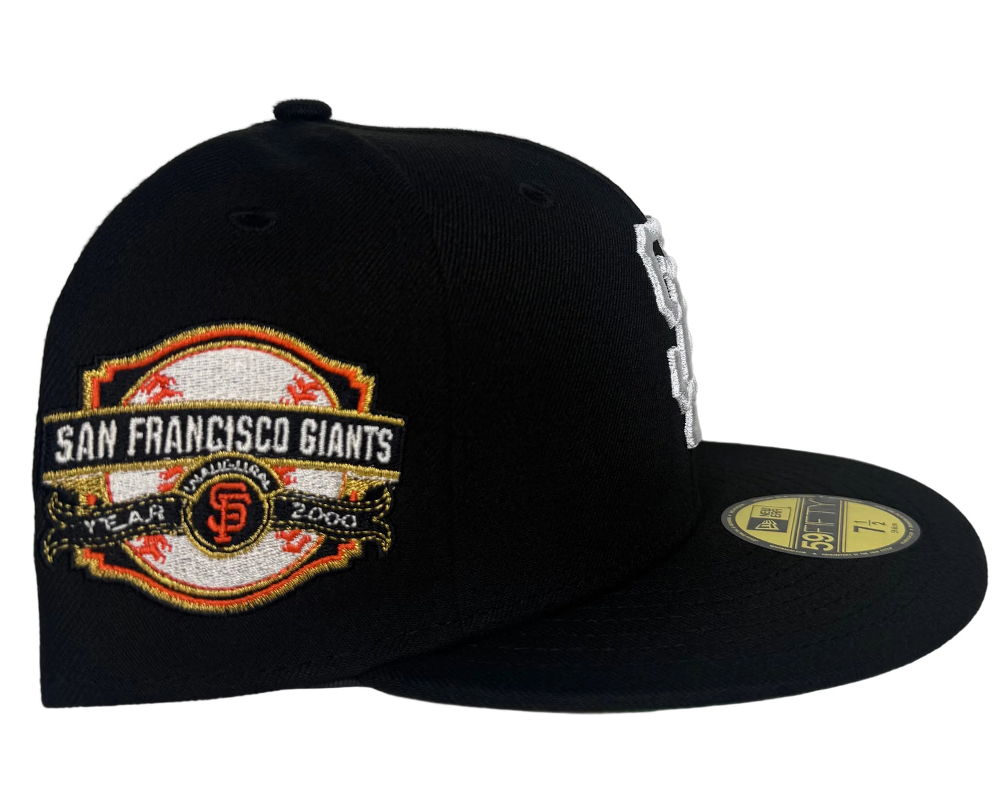 SAN FRANCISCO GIANTS 59FIFTY FITTED INAUGURAL YEAR 2000 SIDE PATCH