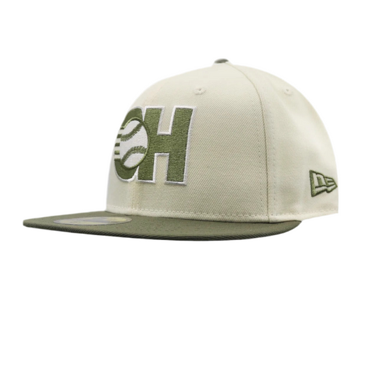New Era 59fifty Charros Olive Liga Mexicana del Pacífico