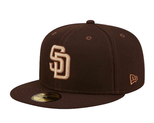 New Era San Diego Padres Monocamo Pack Camo Sweatband Brown/Tan UV 59FIFTY Hat