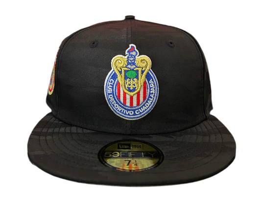 New Era 59fifty Liga MX Chivas Guadalajara Fitted Black ops camo