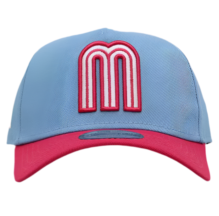 Mexico Cotton Candy New Era 9Forty SnapBack hat.