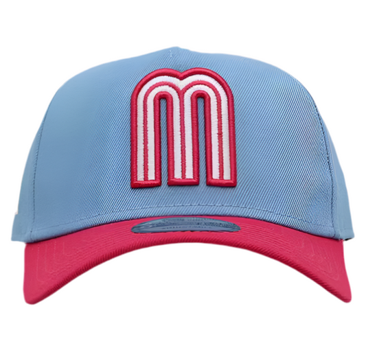 Mexico Cotton Candy New Era 9Forty SnapBack hat.