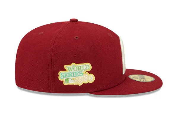Philadelphia Phillies Cooperstown 1980 World Series Side Patch "Citrus Pop" Green UV 59Fifty