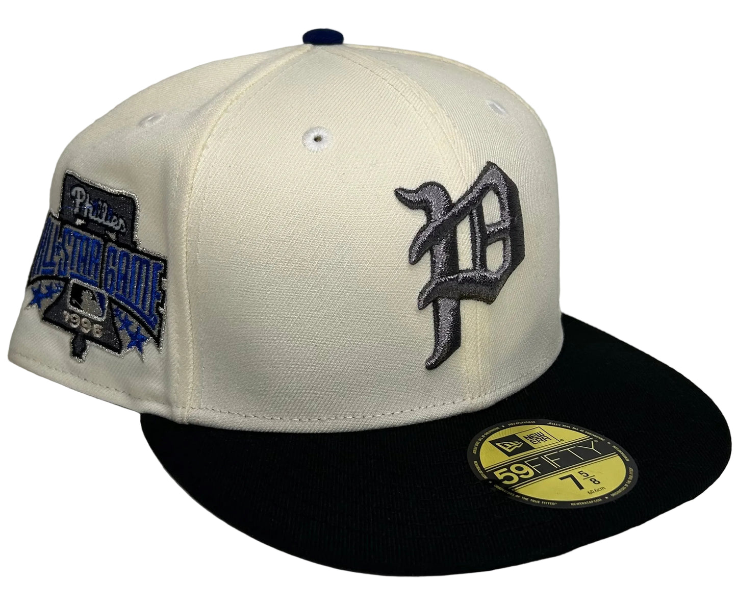 "Professor X”  By: SFD Rushmore Philadelphia Phillies 59FIFTY fitted hat design with a 1996 All-Star Game side patch.