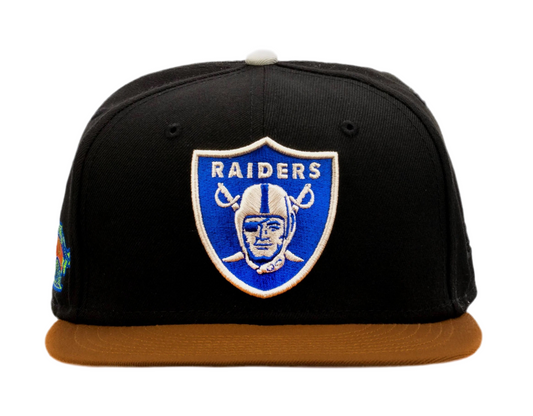 New Era “Gingerbread” Las Vegas Raiders 59FIFTY Fitted Hat (Black/Brown)