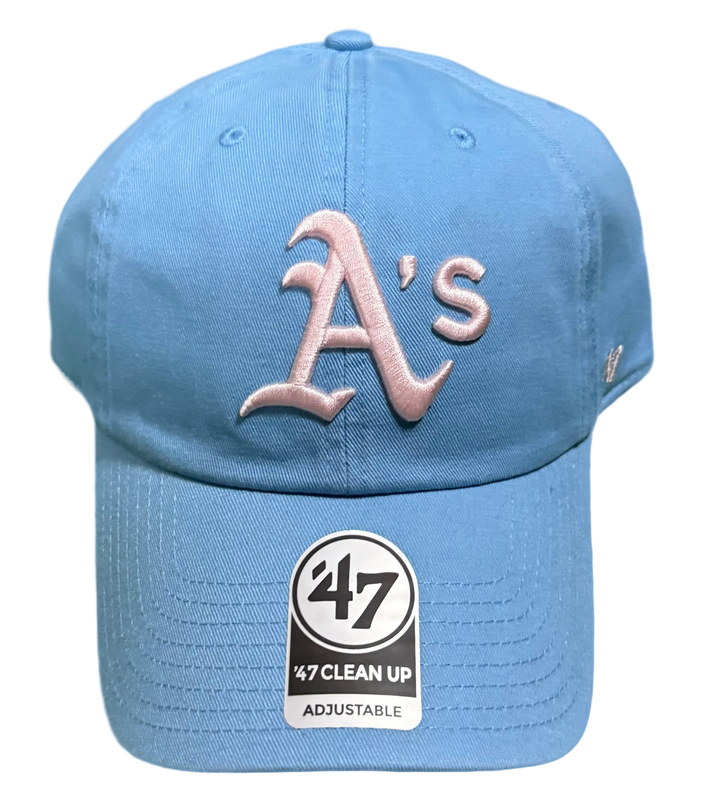 Oakland Athletics 47 Strapback  Light pink Uv