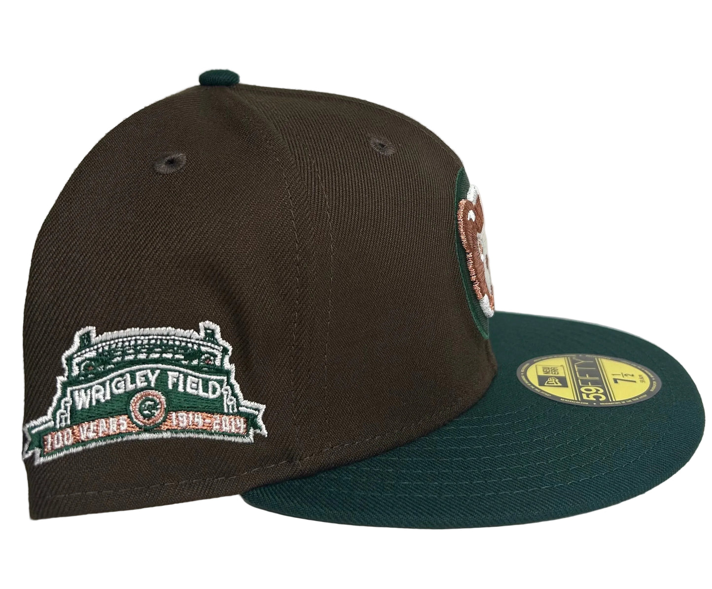 New Era 59FIFTY Chicago Cubs 100 Years at Wrigley Field Anniversary Fitted Hat.