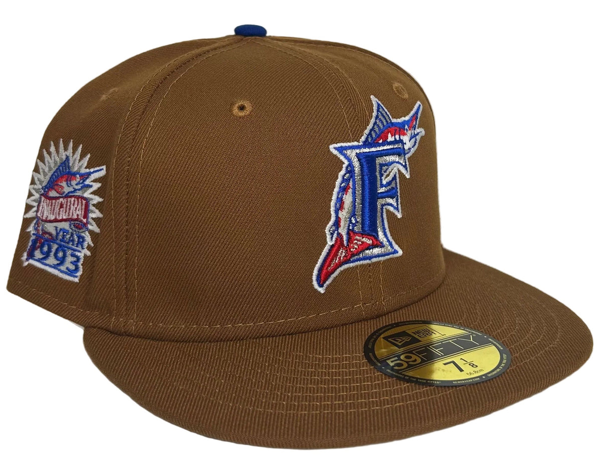 New Era Miami Marlins Ballpark Snacks Inaugural Patch HC Exclusive 59Fifty Hat.