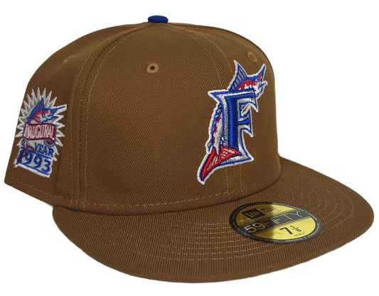 New Era Miami Marlins Ballpark Snacks Inaugural Patch HC Exclusive 59Fifty Hat.