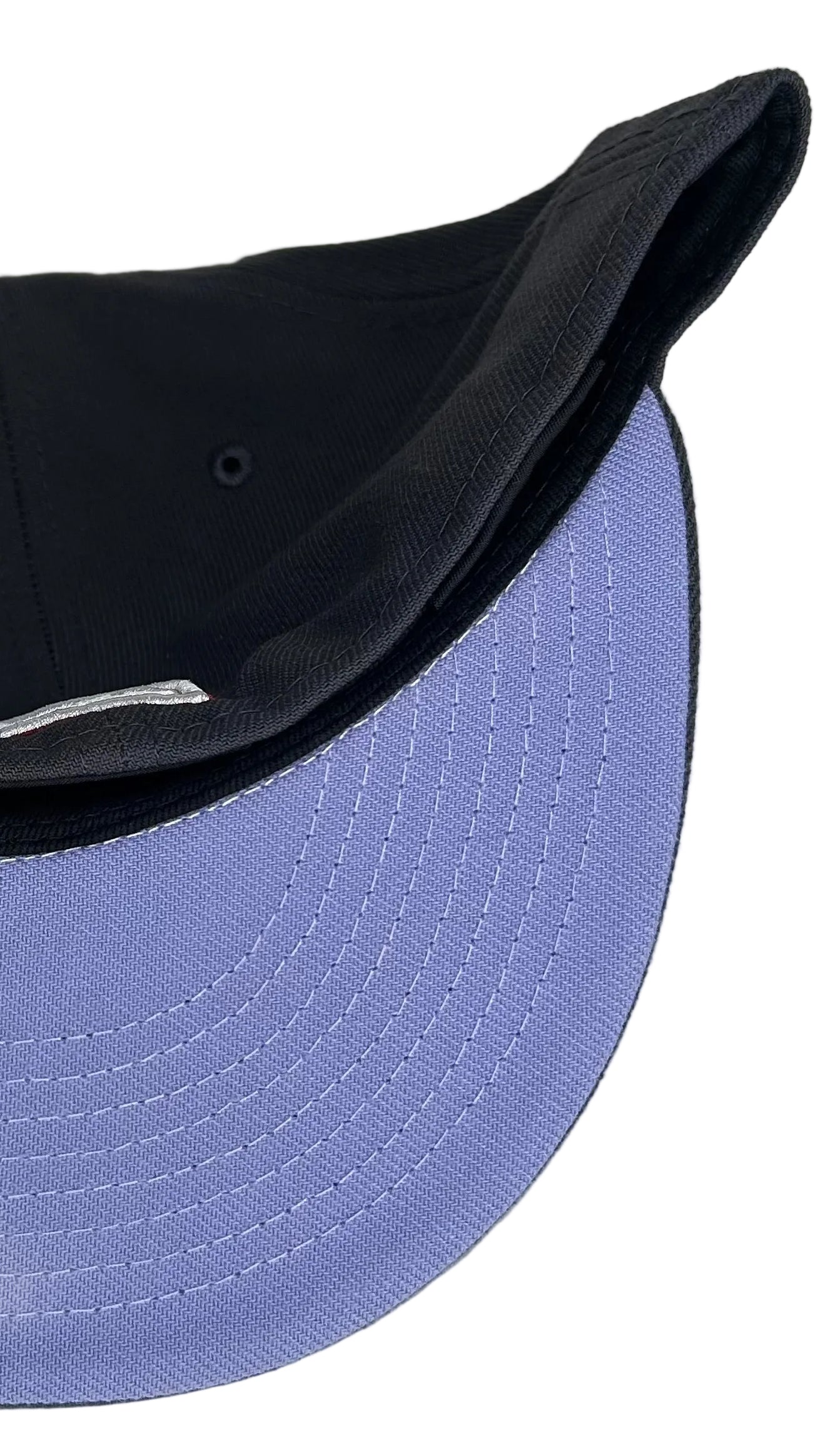 New Era Toronto Blue Jays fitted hat, featuring a special embroidered team logo on the front and a 30th-anniversary patch on the side.
